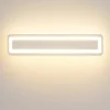 Applique Da Parete-Linea Light applique led 28w 3000k antille s bianco moderna