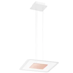 Lampadari Moderni-Linea Light aruba lampadario moderno 38w led 3000k rame