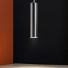 Lampade A Sospensione-Linea Light birba lampada a sospensione tubolare alluminio lucido