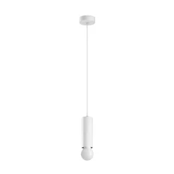 Lampade A Sospensione-Linea Light birba lampada a sospensione e27 bianca cilindrica