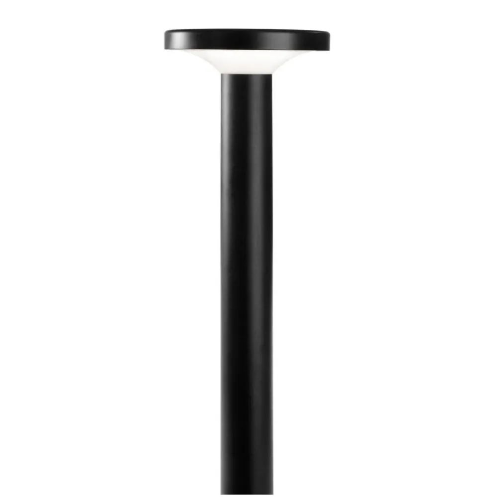 Lampioni Da Giardino-Linea Light bond lampione da giardino ip65 nero led 3000k h80 cm