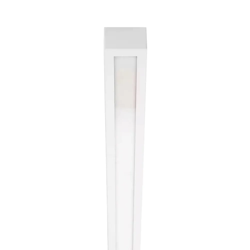 Plafoniere Moderne-Linea Light box sb plafoniera rettangolare led 26w 3000k bianca