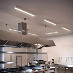 Plafoniere Moderne-Linea Light box sb plafoniera rettangolare led 26w 3000k bianca