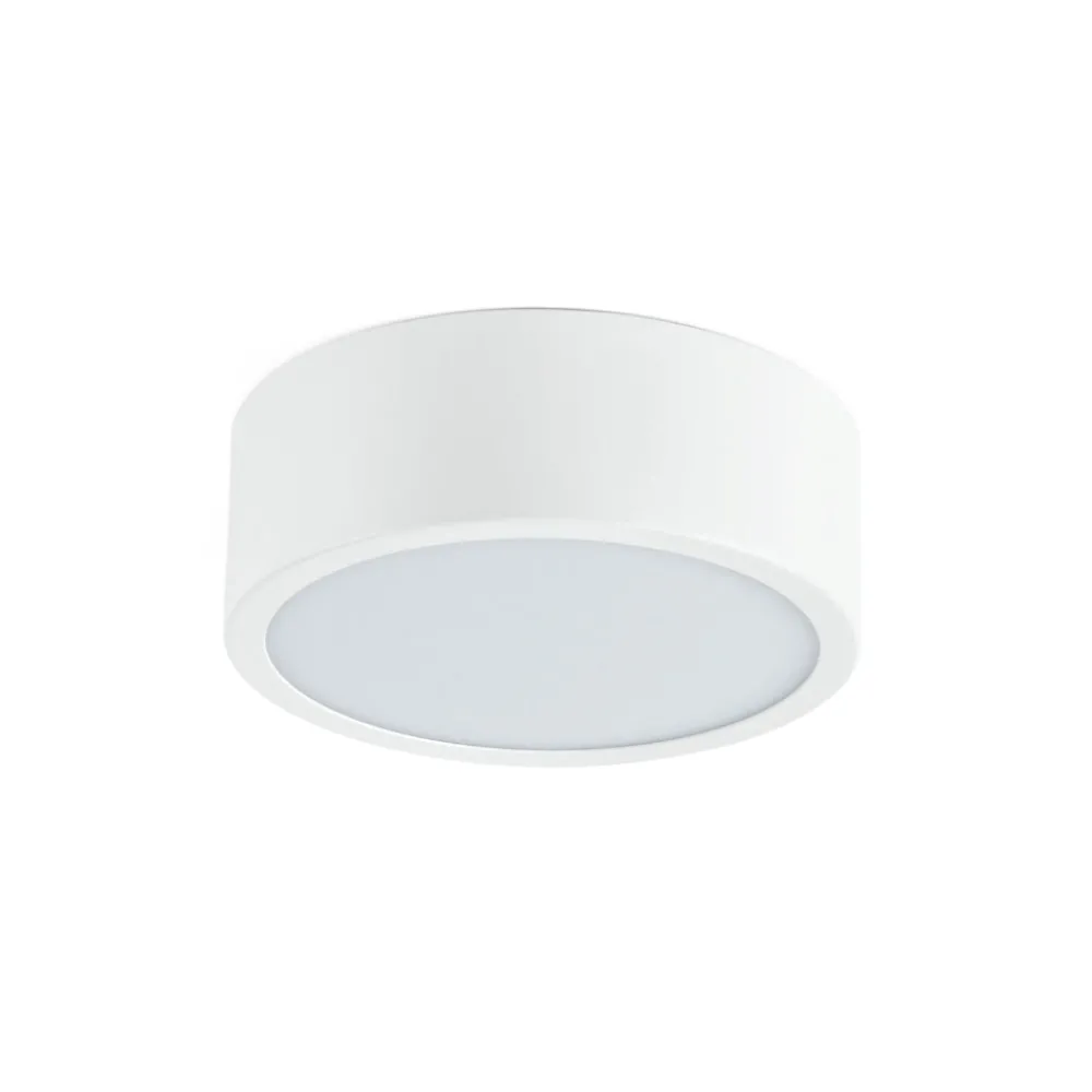 Plafoniere Moderne-Linea Light box sr plafoniera led 17w 3000k bianca