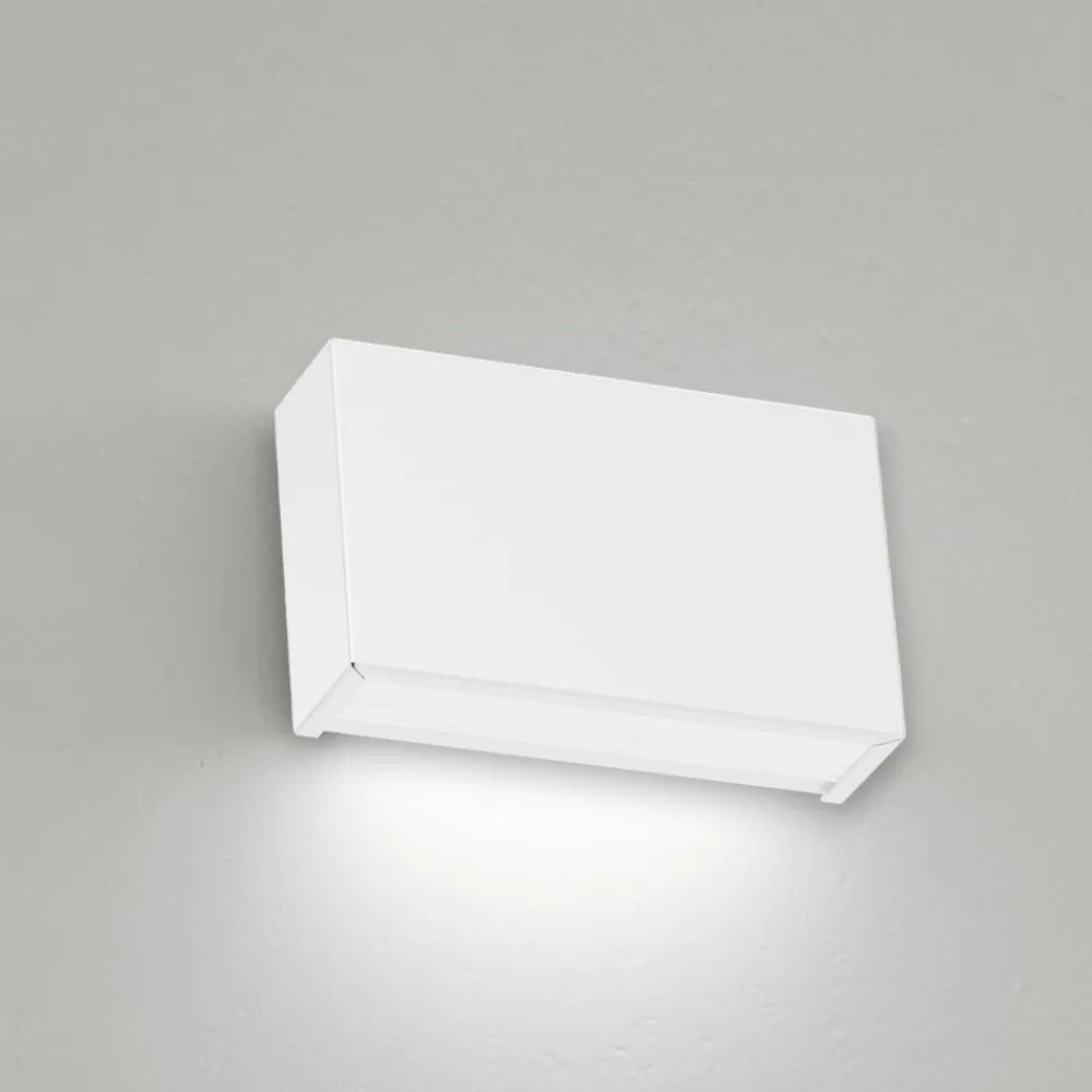 Applique Da Parete-Linea Light box w1 applique led 6w 3000k bianco mono emissione