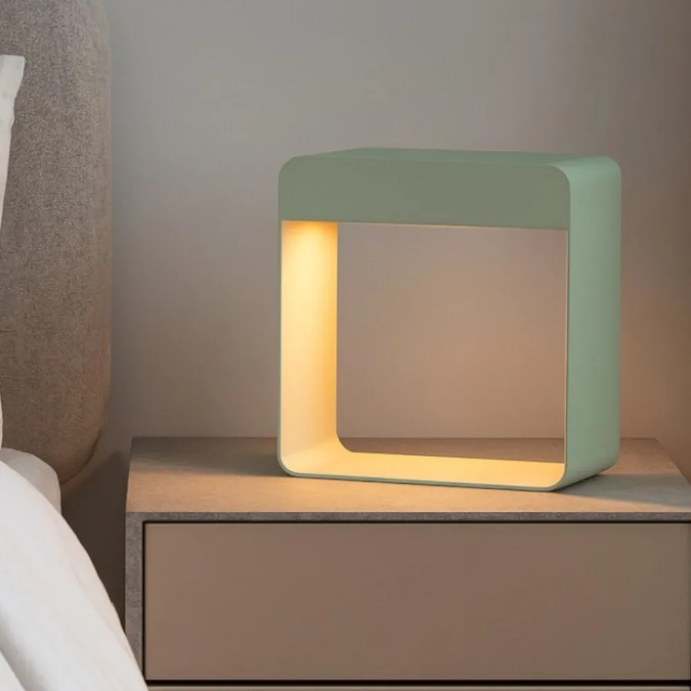 Abat Jour-Linea Light dama abat-jour camera da letto led verde portatile