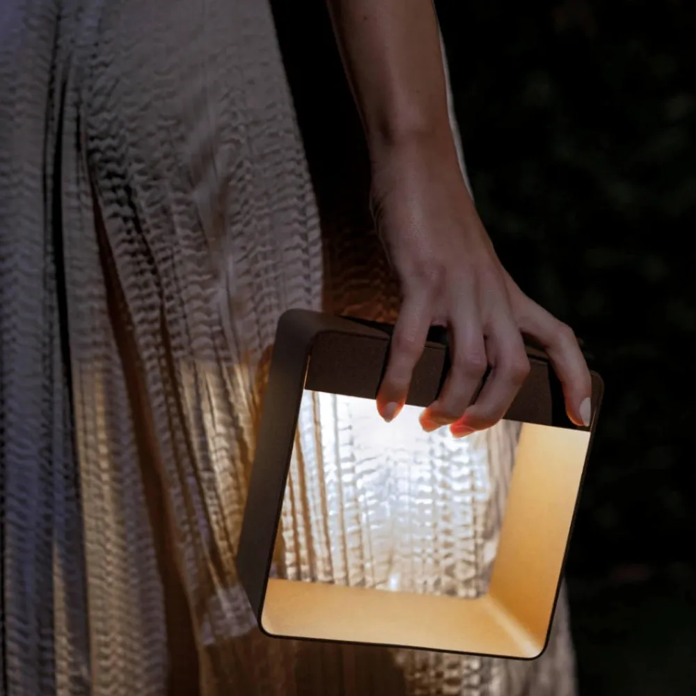 Abat Jour-Linea Light dama abat-jour camera da letto led verde portatile