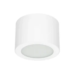 Faretti Da Soffitto-Linea Light faretto rotondo box sr bianco led 7w 4000k