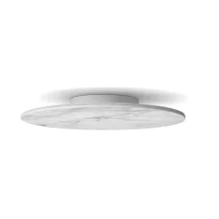 Plafoniere Moderne-Linea Light gemini plafoniera moderna bianca led 3000k