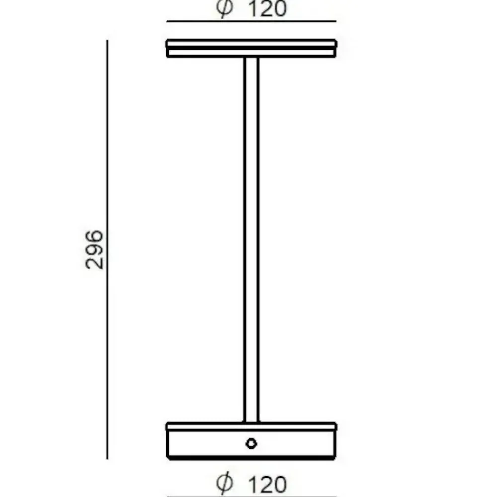 Lampade Da Tavolino Esterno-Linea Light gemini tab lampada da tavolino portatile effetto marmo bianco