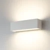 Applique Da Parete-Linea Light gypsum w1 applique in gesso led 4000k verniciabile