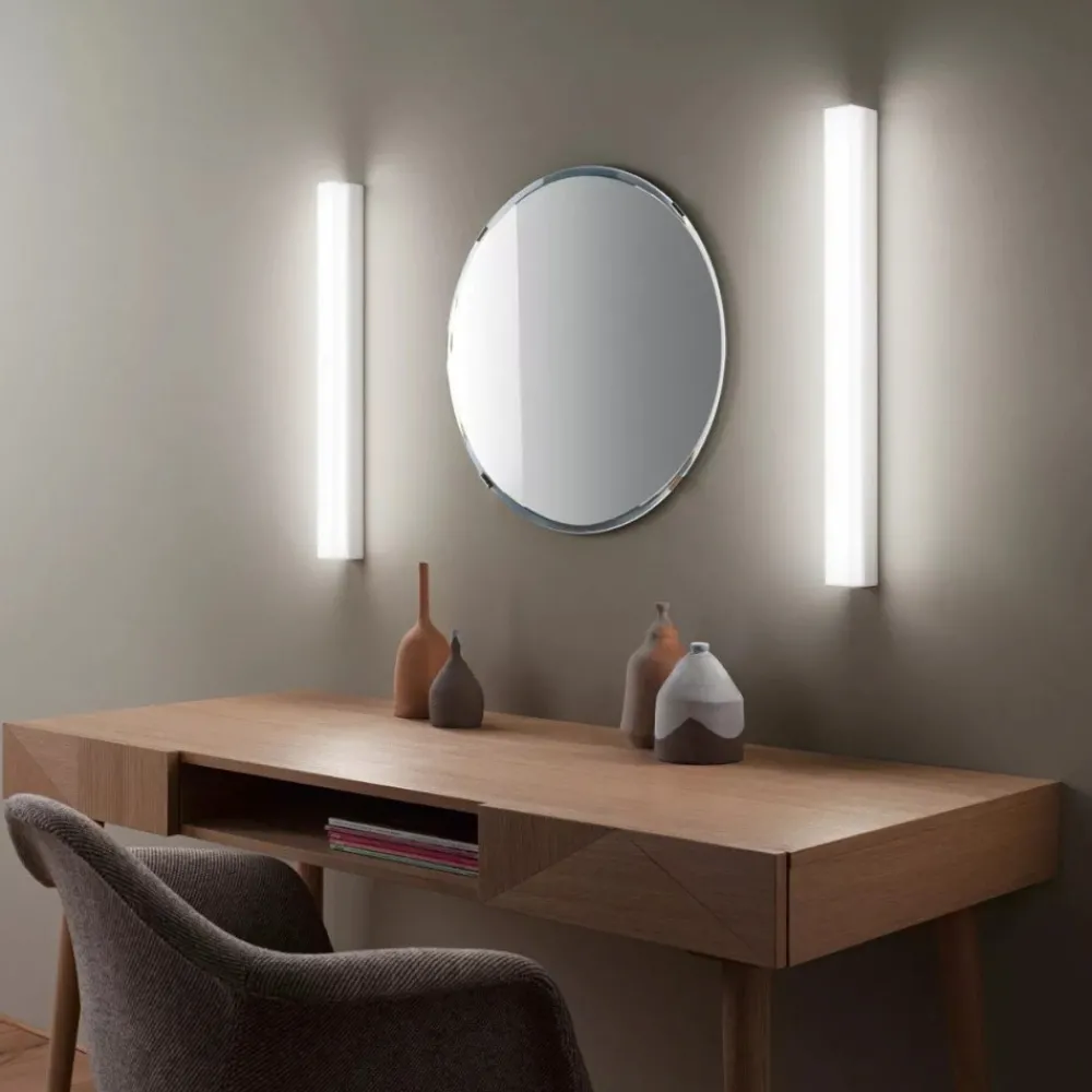 Applique Da Bagno-Linea Light kioo applique da bagno per specchio bianco 24w 3000k