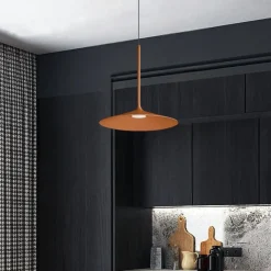 Lampade A Sospensione-Linea Light lampada a sospensione poe terracotta led 7w 3000k