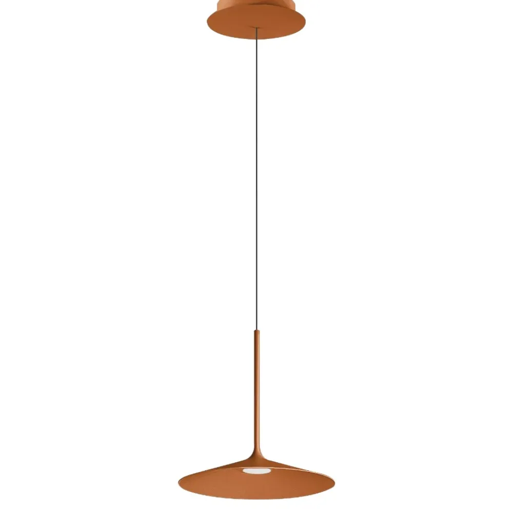 Lampade A Sospensione-Linea Light lampada a sospensione poe terracotta led 7w 3000k