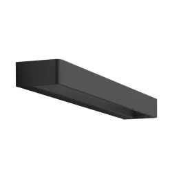 Applique Da Parete-Linea Light metal applique led 20w 3000k nero moderna