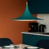 Lampadari Cucina-Linea Light morgana lampadario da cucina moderna verde e27