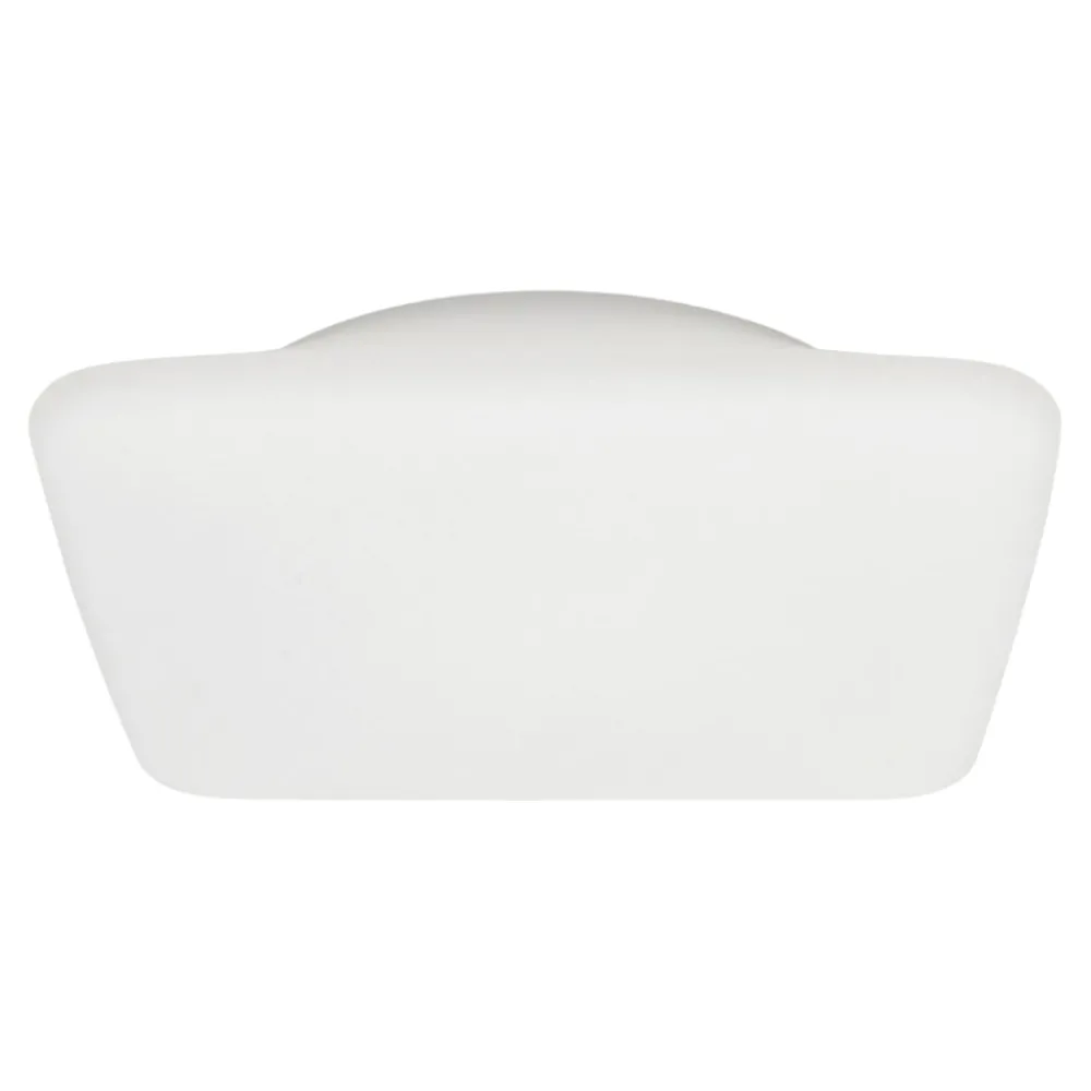 Plafoniere Da Esterno-Linea Light mywhite q plafoniera da esterno quadrata bianca led 10w 3000k