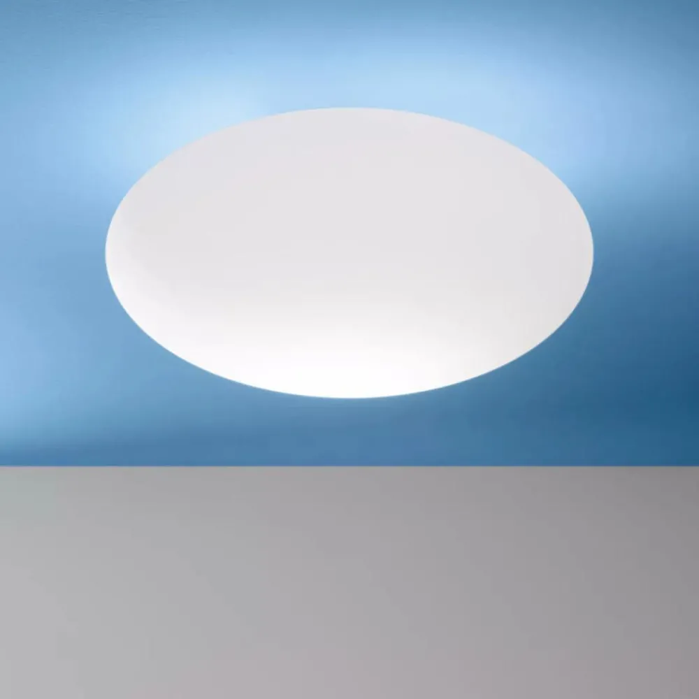 Plafoniere Moderne-Linea Light oh! smash plafoniera led e27 ovale 38cm
