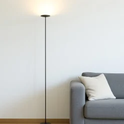 Lampade Da Terra-Linea Light poe piantana grigio led 25w 3000k design moderno