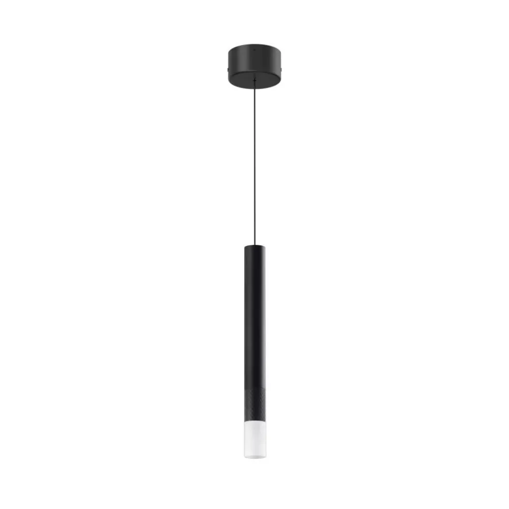 Lampade A Sospensione-Linea Light puccini lampada a sospensione nera led 2w 3000k