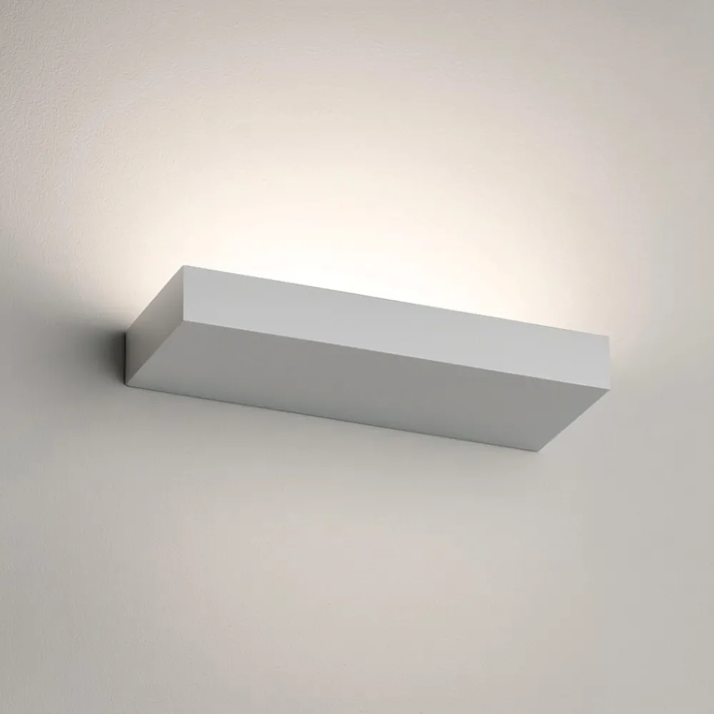 Applique Da Parete-Linea Light regolo applique led 3000k bianca 31cm mono emissione