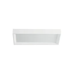 Plafoniere Moderne-Linea Light tara plafoniera led 3000k rettangolare bianca