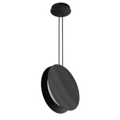 Lampade A Sospensione-Linea Light yo-yo lampada a sospensione nera led 3000k