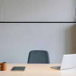 Lampadari Moderni-Perenz Illuminazione Link perenz lampadario barra led 45w cct biemissione nero