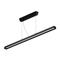 Lampadari Moderni-Linea Light Lira lampadario moderno nero per tavolo led