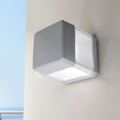 Applique Da Esterno-Top Light Lodi grigio applique da esterno giardino ip55