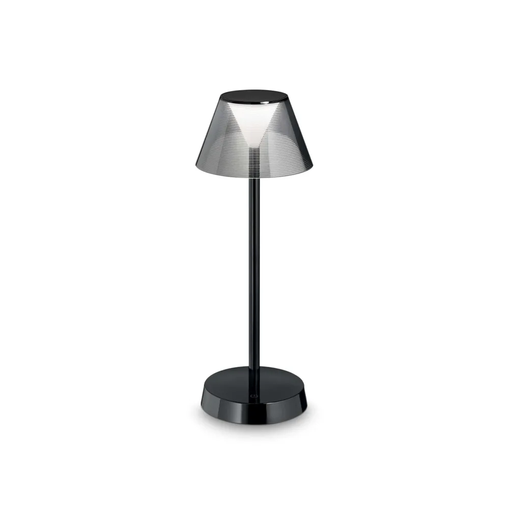 Lampade Da Tavolino Esterno-Ideal Lux Lolita tl lampada da tavolino led portatile