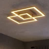 Plafoniere Moderne-Eglo Lomaltas z plafoniera moderna nera led da 2700k a 6500k controllo remoto telecomando app