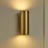 Applique Da Parete-Ideal Lux Look ap2 applique da parete cilindro brunito 2 luci