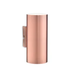 Applique Da Parete-Ideal Lux Look ap2 lampada da parete colore rame luce biemissione