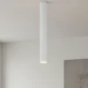Faretti Da Soffitto-Ideal Lux Look pl1 faretto per cucina da soffitto cilindro bianco