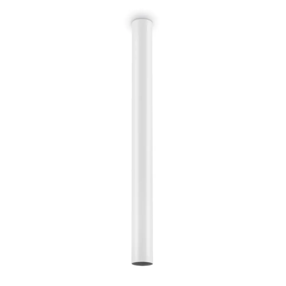 Faretti Da Soffitto-Ideal Lux Look pl1 h75 faretto da soffitto cilindro bianco