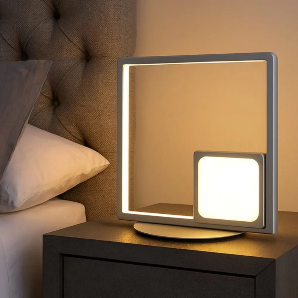 Abat Jour-Ondaluce Lt dowel lampada abat jour moderna grigio led