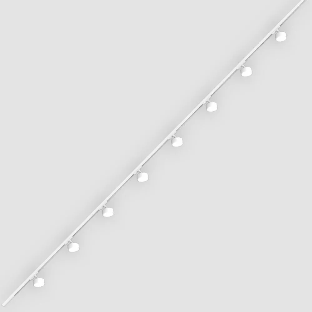 Illuminazione A Binario-Selezionato da Mazzolaluce Luci a binario 300cm bianco con spot gx53 orientabili