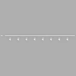 Illuminazione A Binario-Selezionato da Mazzolaluce Luci a binario 300cm bianco con spot gx53 orientabili