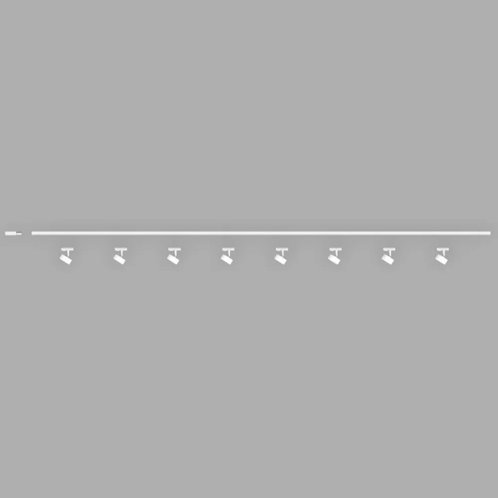 Illuminazione A Binario-Selezionato da Mazzolaluce Luci a binario 300cm bianco con spot gx53 orientabili