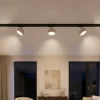 Illuminazione A Binario-Selezionato da Mazzolaluce Luci a binario plafoniera 100cm con 3 spot gx53 sabbia monofase orientabili