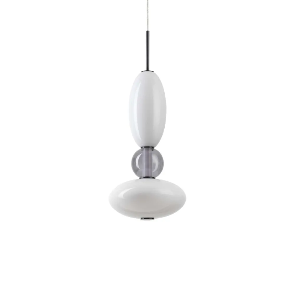 Lampade A Sospensione-Ideal Lux Lumiere-1 sp lampada a sospensione led 27w 3000k design