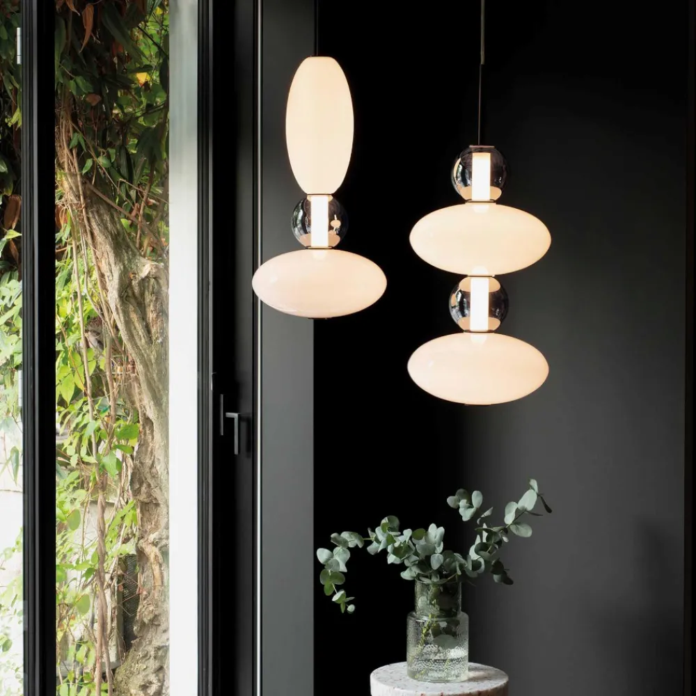 Lampade A Sospensione-Ideal Lux Lumiere-1 sp lampada a sospensione led 27w 3000k design