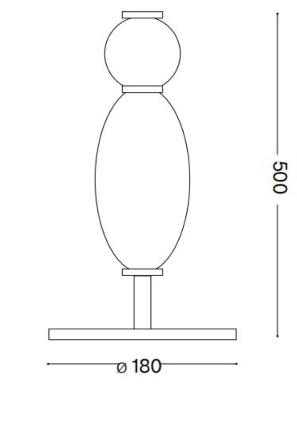 Lampade Da Tavolo-Ideal Lux Lumiere tl lampada da tavolo per soggiorno led 18w 3000k touch dimmer