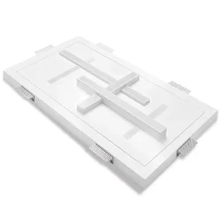 Faretti Da Incasso-Sforzin Illuminazione Magnesia faretto di gesso sforzin 30w 3000k incasso controsoffitto soggiorno