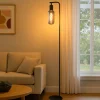 Lampade Da Terra-Eglo Maione lampada da terra design minimal colore nero