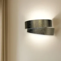 Applique Da Parete-Selezionato da Mazzolaluce Marchetti pura applique lampada da parete foglia argento fp