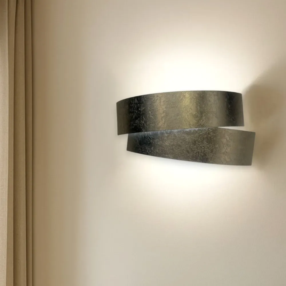 Applique Da Parete-Selezionato da Mazzolaluce Marchetti pura applique lampada da parete foglia argento fp