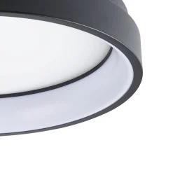 Plafoniere Moderne-Eglo Marghera z plafoniera rotonda dimmerabile led rgb 2700k a 6500k