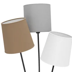 Lampade Da Terra-Eglo Maronda lampada da terra 3 luci con portalampada multicolor